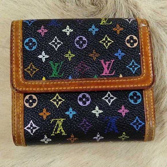 Louis Vuitton Bags Louis Vuitton X Murakami Noir Multicolor Elise